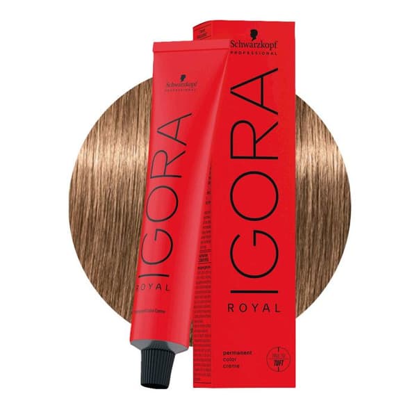 Permanenta färgning - Schwarzkopf - Igora Royal Nude Tones 8-46 - Ljus Beigebrun Blond - 60ml