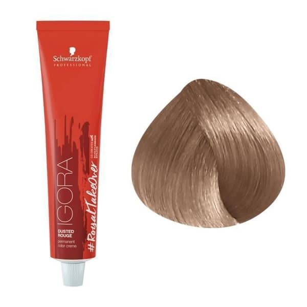 Permanent hårfärg Schwarzkopf Dusted Rouge 9-674 - Mycket ljusblond Kopparbrun Beige - Kräm 60ml