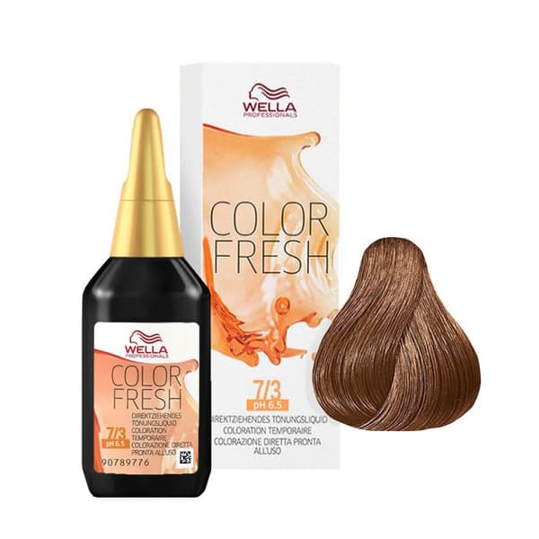 7-3 Medium Golden Blonde Wella Color fresh 75ml