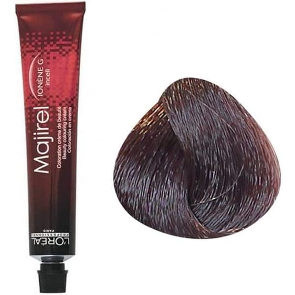 L'Oréal permanent färg - Majirel N°5.35 - Ljus gyllene mahogny brun - 50ml