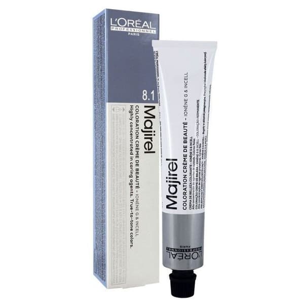 Färgning - L'Oreal Professionnel - Majirel N°8.1 - Blond - Kräm - High Tenacity