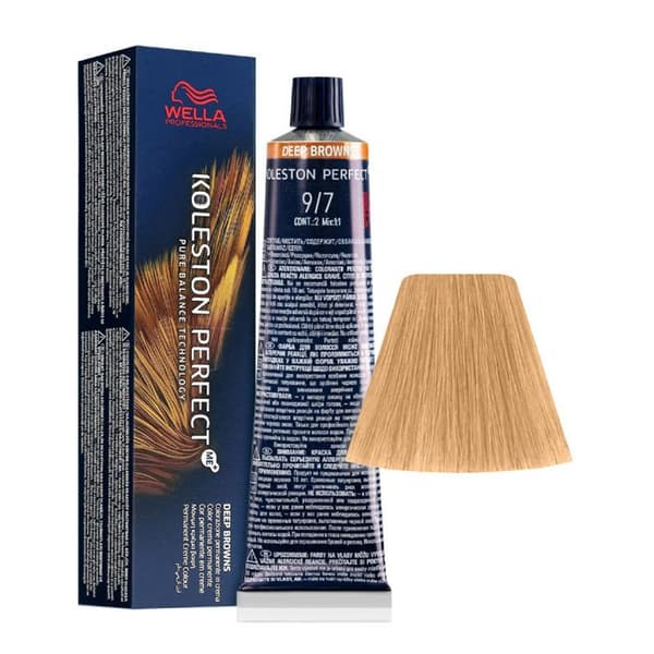 9-7 Blont Mycket Ljus Brunt Wella Koleston perfekt Me+ Djupa Bruna 60ml