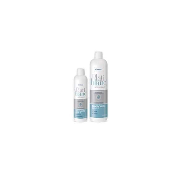 Hårstylingset Montibello Platiblanc Advanced Controlled Blond Blekning 2 Delar