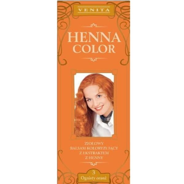 Semipermanent hårfärg Venita Henna Color Nº 5 Paprika 75 ml