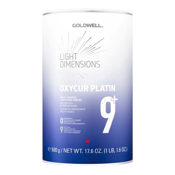 Goldwell Oxycur Platin Dustfree 500gr - blekpulver