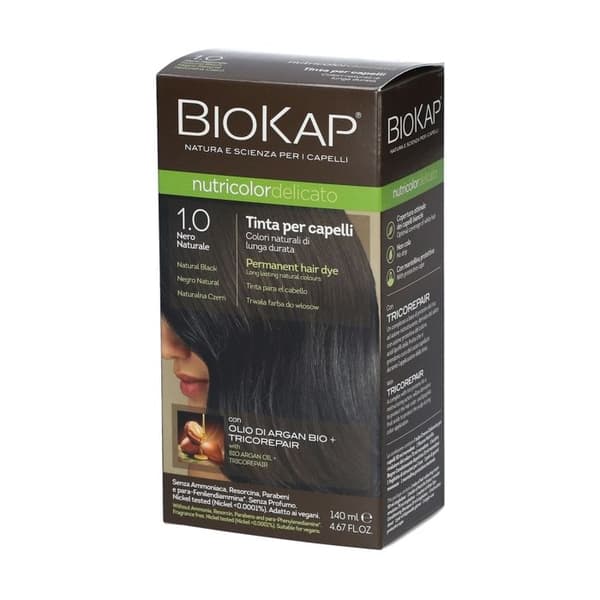 Nutricolor Hårfärg 1,00 Natursvart 140 ml