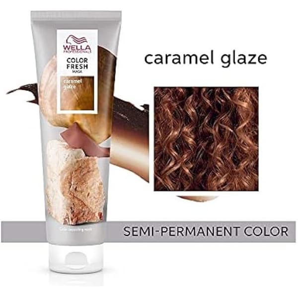 Wella Professionals Color Fresh Semi-Permanent Hair Mask - Caramel Glaze