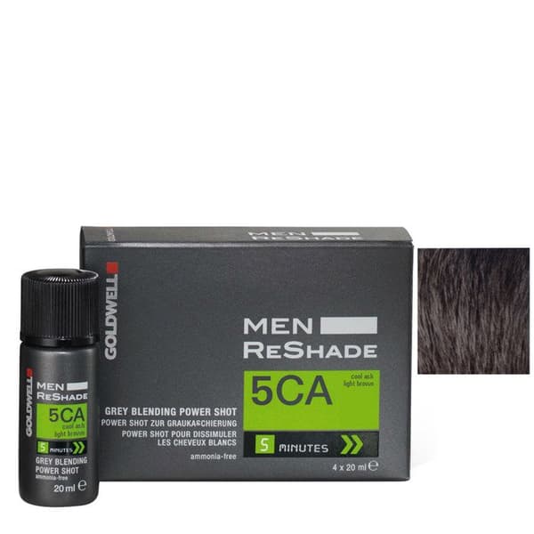 Goldwell Color men reshade 5CA Cendré Froid Brun Clair CFM 4x20ml - färgning