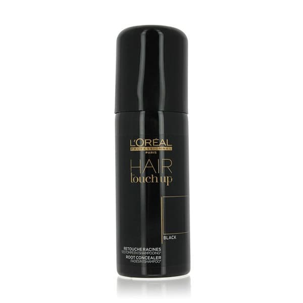 Root Correcting Spray - L'Oréal Professionnel - Hair Touch Up - Svart - 75ml - Unisex