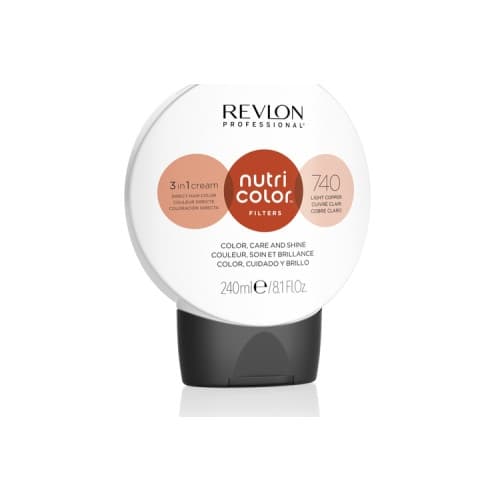 Revlon - Nutri Color Filters Toning 240 ml - 740 Light Copper