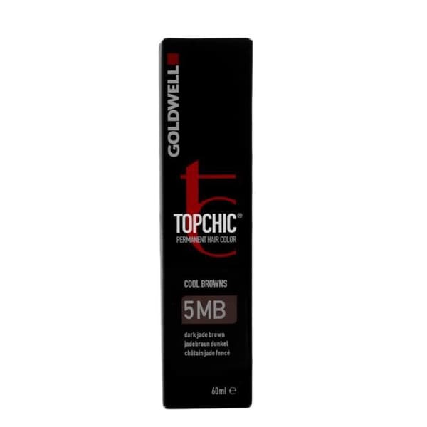 Goldwell Topchic Cool Browns 5MB Mörk Jade Brun Permanent hårfärg 60ml.
