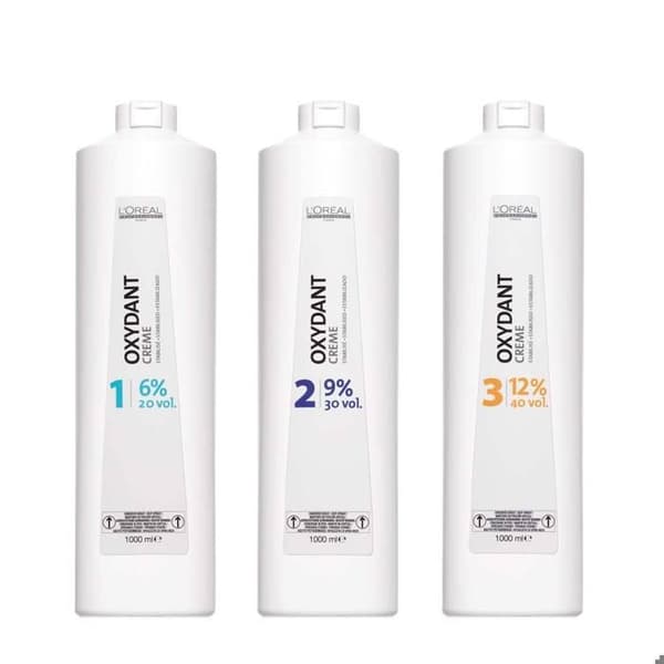 Krämoxidant - L'Oréal Professionnel - 1000ml - 12,5 V - Alla hårtyper - Kvinnor