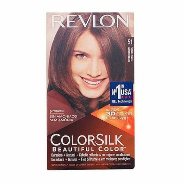 Väriaine ei sisällä ammoniakkia Colorsilk Revlon CLK00008 (1 osaa)
