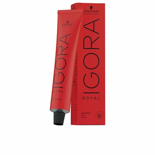 Permanent hårfäg - creme Schwarzkopf Igora Royal Nº 7-42 Mellanblont Beige Rök 60 ml