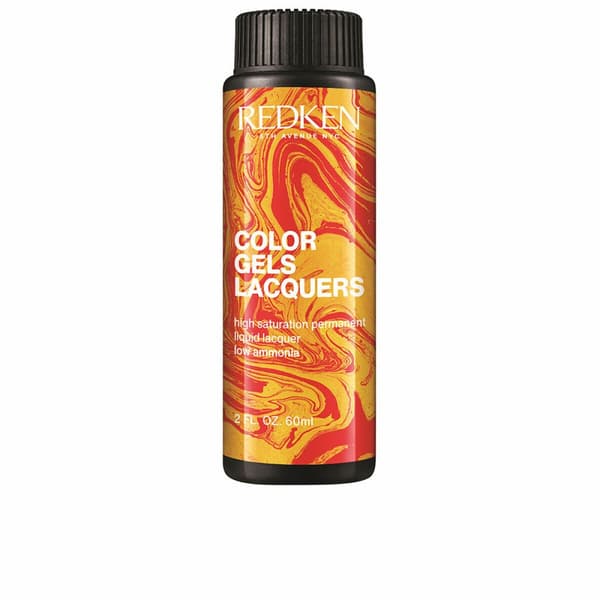 Permanent hårfäg Redken COLOR GELS LACQUERS #6CB-Amber glaze (3 antal)