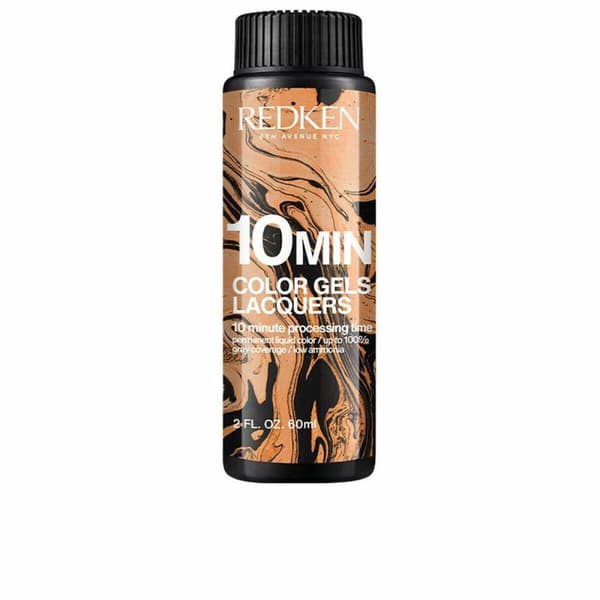 Permanent hårfarge Redken COLOR GELS LACQUERS #4NN-Coffe Ground (3 enheter)