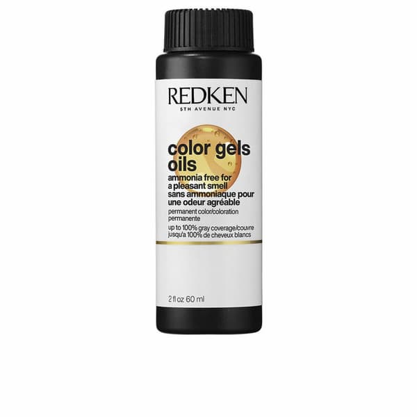Permanent hårfarve Redken COLOR GEL OILS Platinblond Nº 10AV-10.12 (3 enheder)