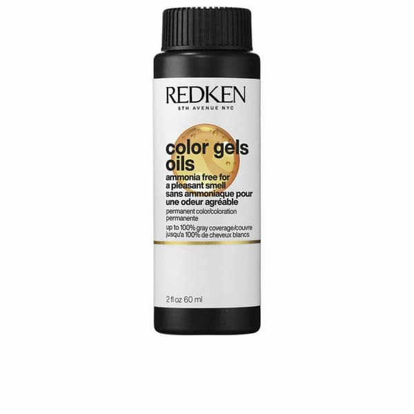 Permanent hårfarve Redken COLOR GEL OILS Nº 8N-8.0 (3 enheder)