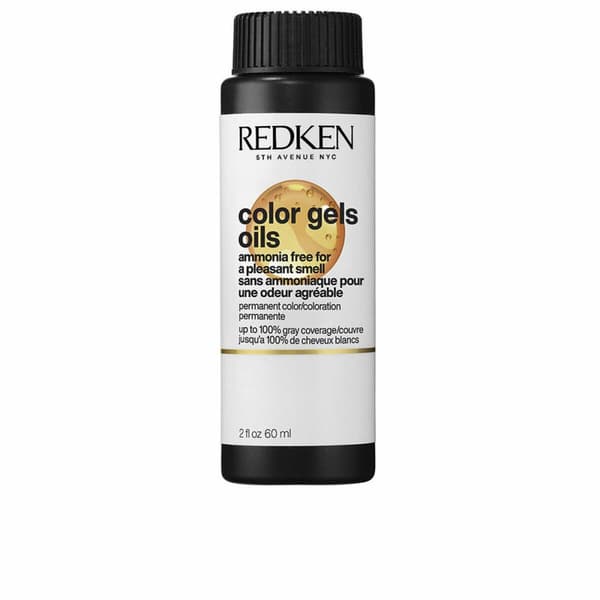 Permanent hårfarge Redken COLOR GEL OILS Nº 6N-6.0 (3 enheter)