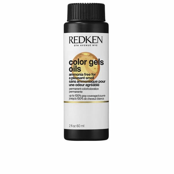 Permanent hårfarge Redken COLOR GEL OILS Nº 8GI-8.31 (3 enheter)