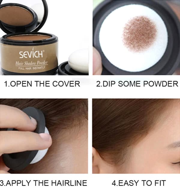 Sevich Hair Shadow – Fyllpulver for Hårlinje