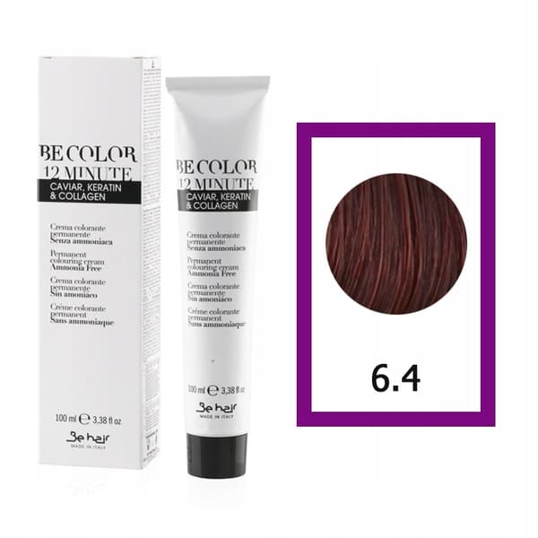 BE HAIR Be Color hårfarve ammoniakfri 6,4 - 100 ml