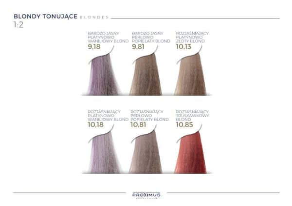 PROXIMUS Hårfarve SUPREME COLOR NANOTECHNOLOGY - 8.8
