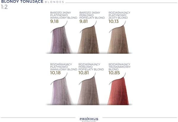 PROXIMUS Hårfarve SUPREME COLOR NANOTECHNOLOGY - 5,83