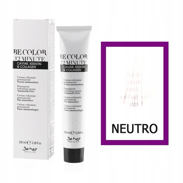 BE HAIR Be Color Ammoniakfri hårfärg NEUTRO - 100ml