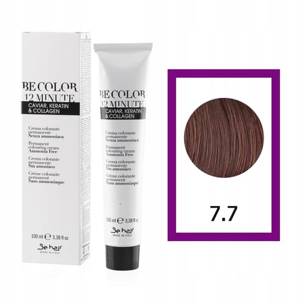BE HAIR Be Color hårfarve ammoniakfri 7,7 - 100 ml