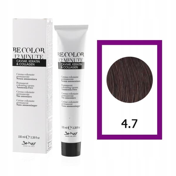 BE HAIR Be Color hårfarve ammoniakfri 4,7 - 100 ml