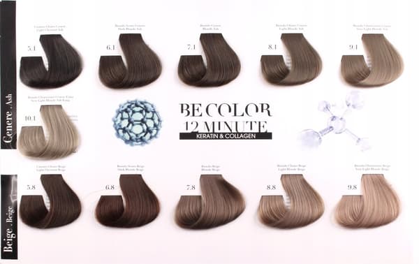 BE HAIR Be Color hårfärg ammoniakfri 10.0 - 100ml
