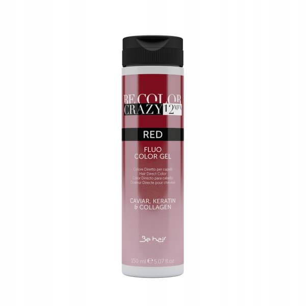 BE HAIR Hårtoner RØD - 150ml