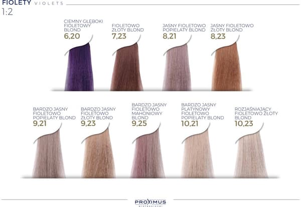 PROXIMUS Hårfarve SUPREME COLOR NANOTECHNOLOGY - 6.18