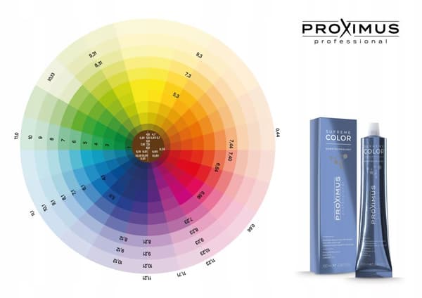 PROXIMUS Hårfarve SUPREME COLOR NANOTECHNOLOGY - 6.18