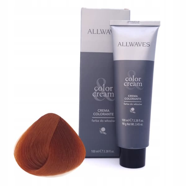 ALLWAVES Hårfarve 7.4 - Kobber Mellemblond - 100ml