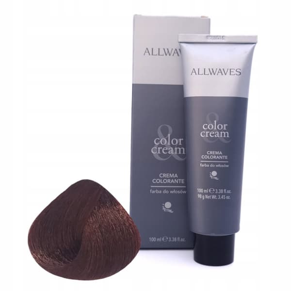 ALLWAVES Hårfarve 4.5 - Mahogni Mellem Kastanje - 100ml