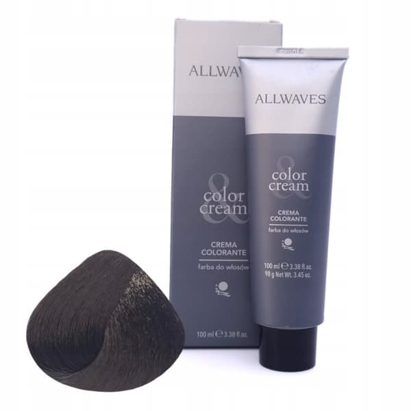 ALLWAVES Hårfarve 4.00 - Medium Intens Brun - 100ml