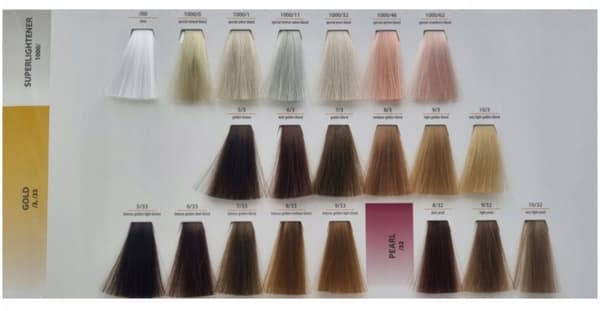 CHANTAL COLOR ART Hårtoner GOLD - 100ml