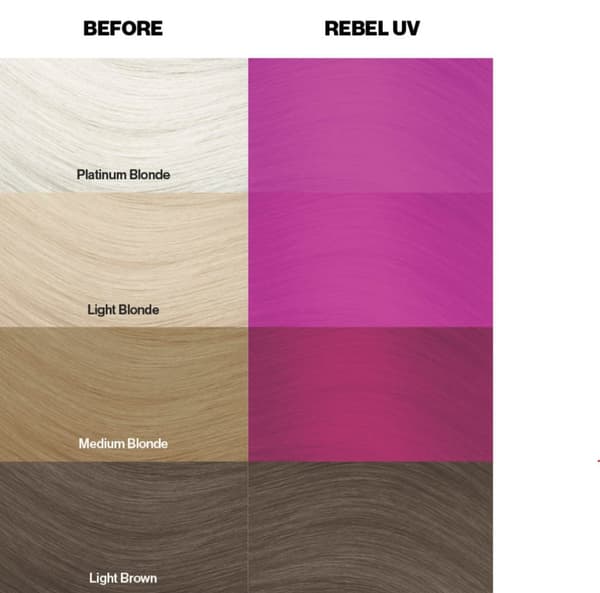 CRAZY COLOR Hårfarvecreme nr. 78 - Rebel UV - 100ml