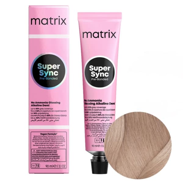 MATRIX Hårtoner SUPER SYNC 10M - Extra ljusblond mocha - 90ml