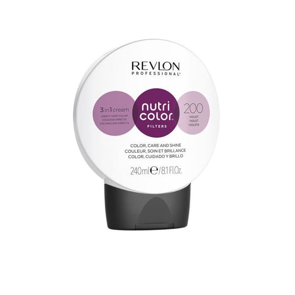 Färgning - Revlon - Nutri Color Filters 740 - Ljus Koppar - 240 ml - Kräm