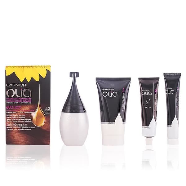 OLIA Garnier Permanent Color # 5.3 Cappuccino 4 stycken. Upptäck en ny upplevelse med denna krage fristående ammoniak