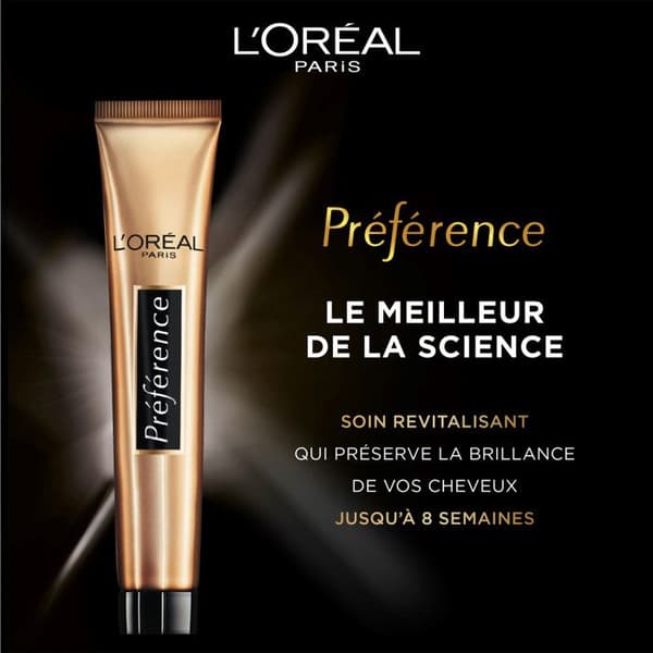 Färgning - L'Oréal - Preference Infinia 5.0 Brygge Ljusbrun - Ammoniakfri - Kräm - Damer