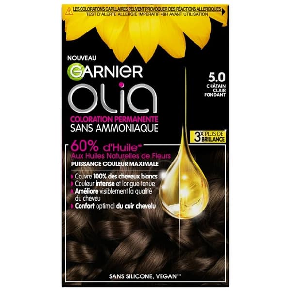 Garnier Olia Hair Color 5.0 Light Chestnut Fondant
