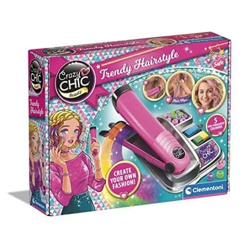 CLEMENTONI - HÅRFÄRGNING - CRAZY CHIC - SPEL MED KREATIVITET OCH