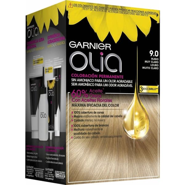Färg utan ammoniak Olia Garnier 3600541235229 Extraljust blont