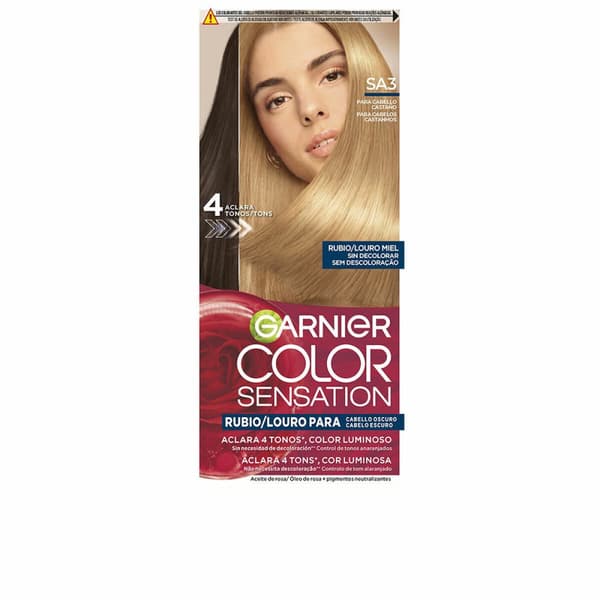 Permanent färg Garnier COLOR SENSATION Louro Miel (5 antal)