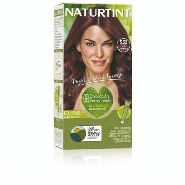 Permanent färg Naturtint NATURTINT COLORACIÓN 5.50-Caoba Chispeante 170 ml