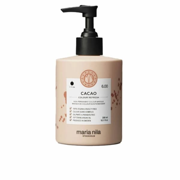 Halvpermanent farvning Maria Nila COLOUR REFRESH Nº 6.00-Cacao 300 ml